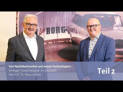 Von Nachtbackverbot und neuen Technologien – Im Gespräch mit Prof. Dr. Klaus Lösche