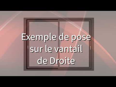 Verrou de sécurité additionnel de baie coulissante 2 points Securbaie LA CROISÉE DS