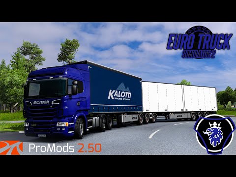 ETS2 1.38 | ProMods 2.50 | SCANIA R480 | Luleå - Sundsvall