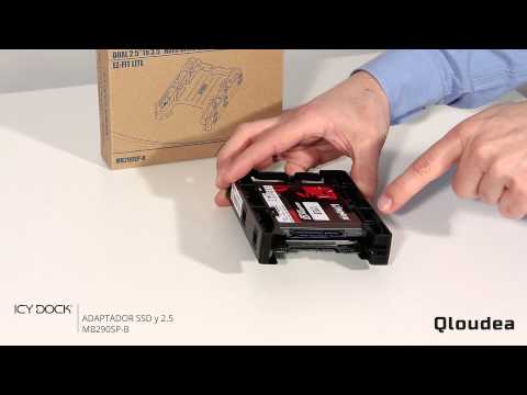 IcyBox - MB290SP-B - Adaptador 2 discos SSD a 3.5"