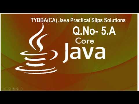 Q5a Java Program To Display Following Pattern Java Practical Solutions Tybbaca