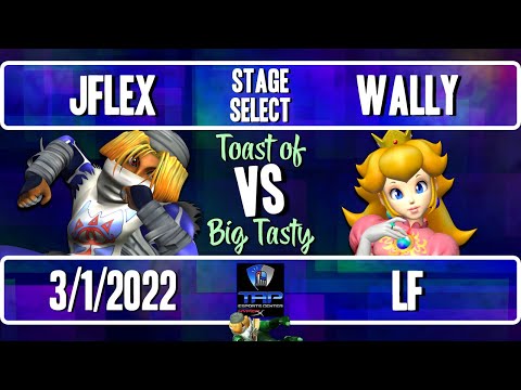 Stage Select 20 Tasty: Jflex (Sheik) Vs. Wally (Peach) - LF