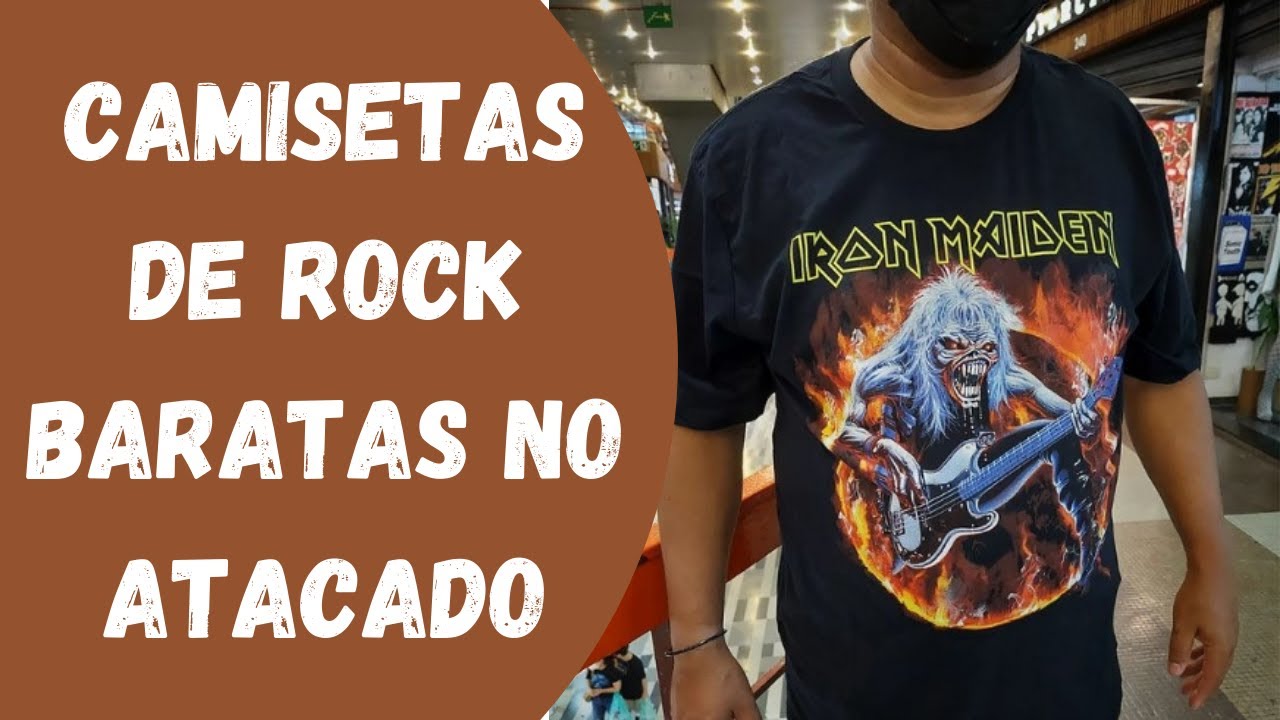 7 Fornecedores de camisetas de rock no atacado