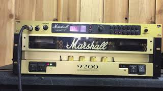 Video thumbnail for JMP 1 Pre Amplifier with Marshall 9200 Stereo Power amp for sale by Wayne Guitars