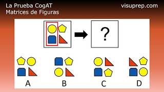 La Prueba CogAT - Matrices de Figuras - Segundo Grado