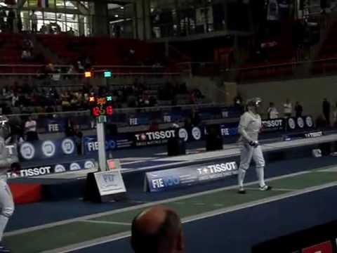 2013 Junior Női kard VB Porec László Luca - Boudiaf Saoussen