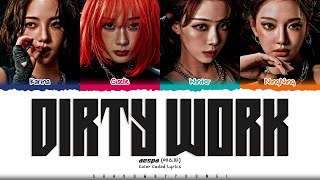 Download lagu aespa 'Dirty Work' Lyrics (에스파 Dirty Work 가사) [Color Coded Han_Rom_Eng] | ShadowByYoongi mp3