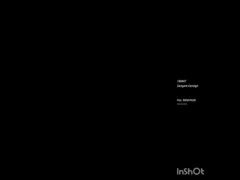 Hwang minhyun Fansign