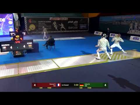 Algiers World Cup 2022 SMS - L16 - Paco Boureau FRA v Matyas Szabo GER