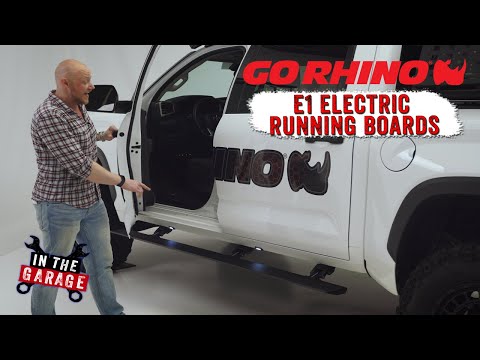 Go Rhino - E1 Electric Running Boards