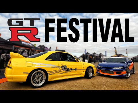 GT-R Festival Car Show - Largest Nissan GT-R event In The U.S. - Drag Racing - Drifting