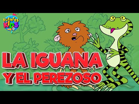 La Iguana Tomaba Café (La Iguana y El Perezoso) - Fuentes Kids