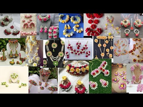 Latest Floral Jewellery| floral Jewellery Set For Haldi/Mehndi| Diy Floral Jewellery.