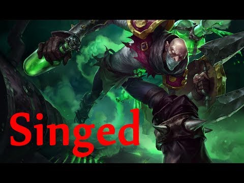 Singed420 - Singed Main Compilation - 1.98Million Mastery Points - League of legends