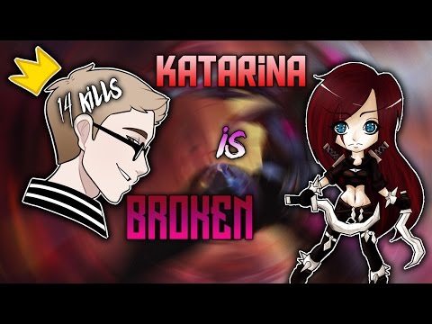 TSM BJERGSEN - HARD CARRY KATARINA !! RIOT COMPLETELY BROKE HER