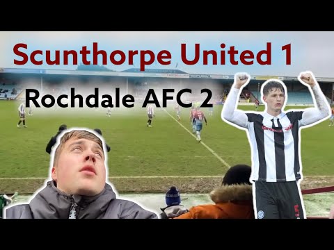 Scunthorpe United 1-2 Rochdale