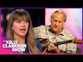 Jeff Daniels Shocks Kelly Clarkson With Moving Original Song Performance