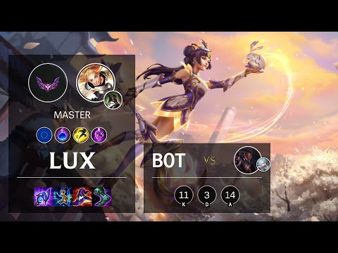 Lux Bot vs Lucian - EUW Master Patch 12.4