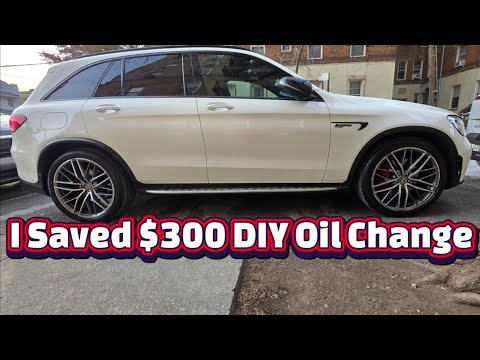First Oil Change In My 2021 AMG GLC 43
