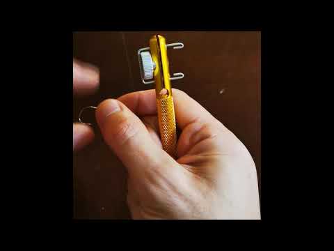Fish Hook Tying Tool in Action - #shorts