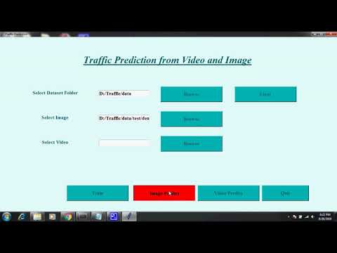 Traffic detection using Deep Learning methods