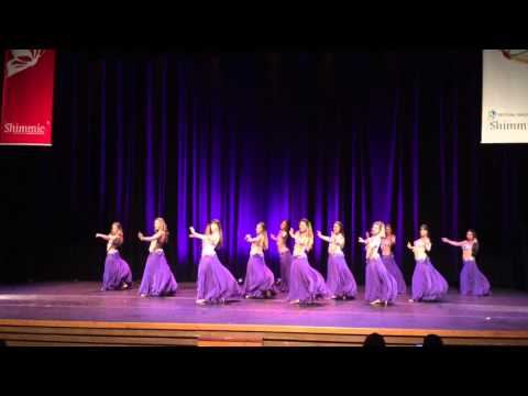 Grupo Mahaila El Helwa - Primeiro lugar Grupo Clássico - Festival Shimmie 2015 Edição São Paulo