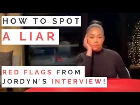 RED FLAGS FROM JORDYN'S INTERVIEW: How To Spot A Liar & Manipulative People | Shallon Lester Video