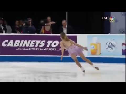 Ashley Wagner 2018 national FS lalaland