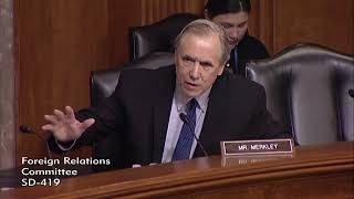 Merkley Presses Trump Nominee on China’s Human Rights Abuses, Freedom of the Press