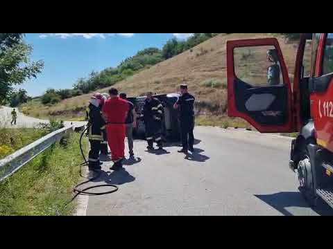 Accident rutier intre Paclisa si Vurpar. Soferul a refuzat testarea cu etilotest