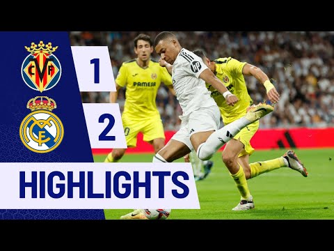 Kylian Mbappé Double Goal | Villarreal vs Real Madrid 1-2 Highlights | LaLiga 2024/25