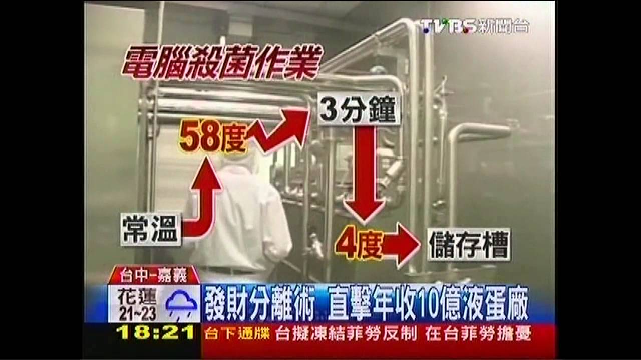 〈獨家〉發財分離術 直擊年收10億液蛋廠