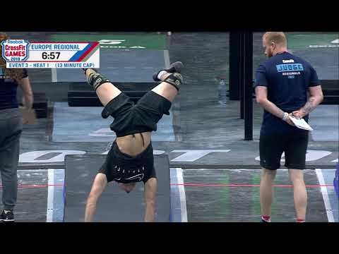 2018 Europe Regional - Men's Event 3