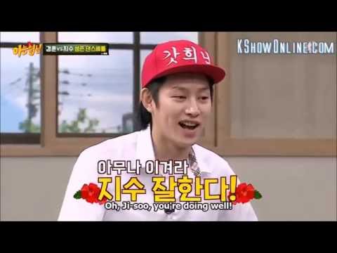 Heechul dance to Abracadabra + Jisoo KyungHoon follows _Knowing Brother