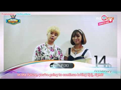 [HeartfxSubs] 150401 f(x) Amber & Luna - MBC+Media 14th Anniversary Special Interview (eng)