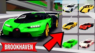 How to UNLOCK SECRET VEHICLES in BROOKHAVEN RP…