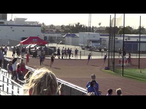 VarG 200m vs HB 4-16-15 - Los Alamitos Girls