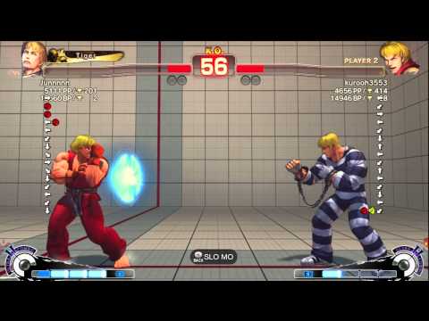 Jun. (Cody) vs kurooh3553 (Ken) - AE2012 Ranked Match *720p HD*
