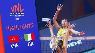 CHINA vs. ITALY - Highlights Women | Final Round | FIVB Volleyball Nations League 2019 CHINA vs. ITALY - Highlights Women | Final Round | FIVB Volleyball Nations League 2019