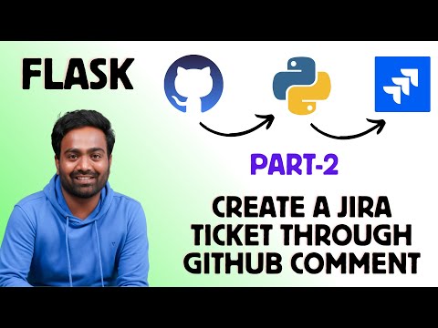 Day 15 Python For Devops Part 2 Github Jira Integration Using Python Flask Devops Project