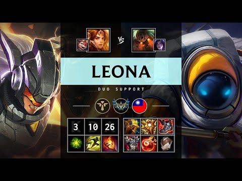 Leona Support vs Nautilus - TW Challenger Patch 25.15