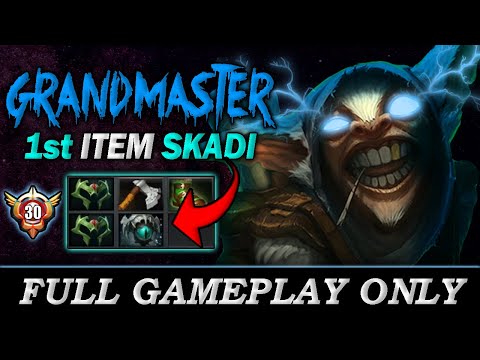 GRANDMASTER MEEPO with FIRST ITEM SKADI - Full Gameplay Meepo #268