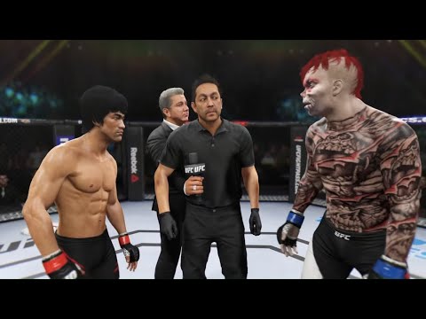 Bruce Lee vs. Death Punch - EA Sports UFC 2 - Dragon Fights 🐉