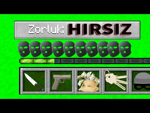 HIRSIZ ZORLUK SEVİYESİ! 😱 - Minecraft