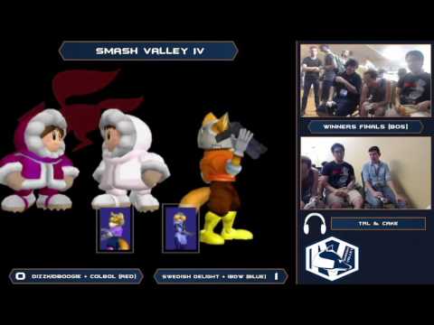 Smash Valley IV Melee Doubles - Dizz + Colbol (Red) vs Swedish + iBDW (Blue) – Winners Finals