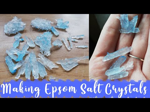 DIY: Making Epsom Salt Crystals! (Easy)