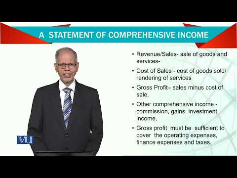 Presentation of Financial Statements | Advanced Financial Accounting | FIN711 Topic012