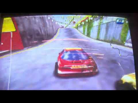 Atari 1996 San Francisco Rush Extreme Racing arcade at half moon penny arcade￼