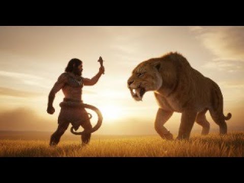 Life 2.8 Million Years Ago | Confronting the Saber-Toothed Cat #Prehistoric #Survival