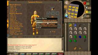 runescape - full gilded mining set